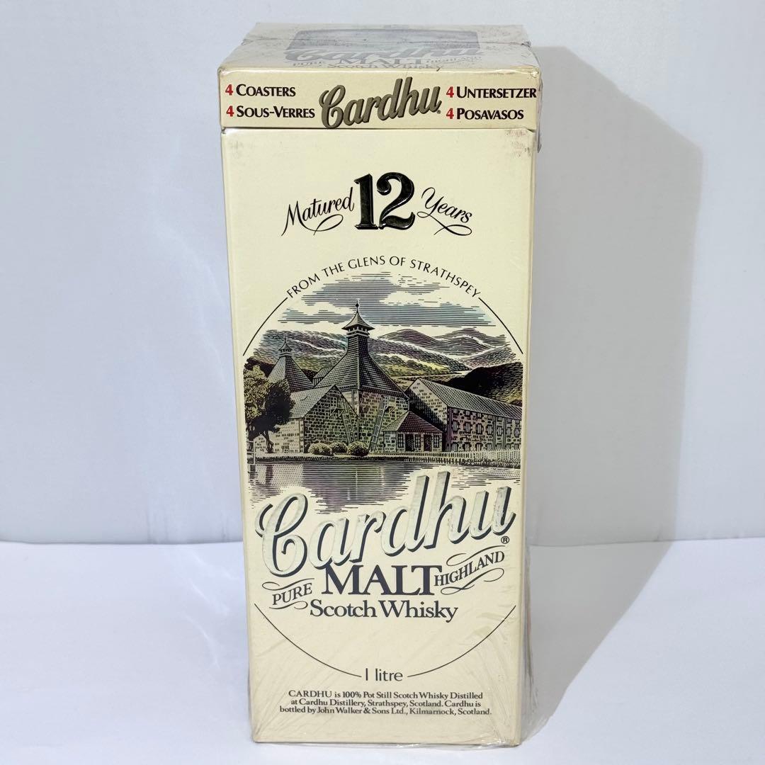 未開封 レア Cardhu カーデュ ウイスキー 43% 1L オールドボトル
