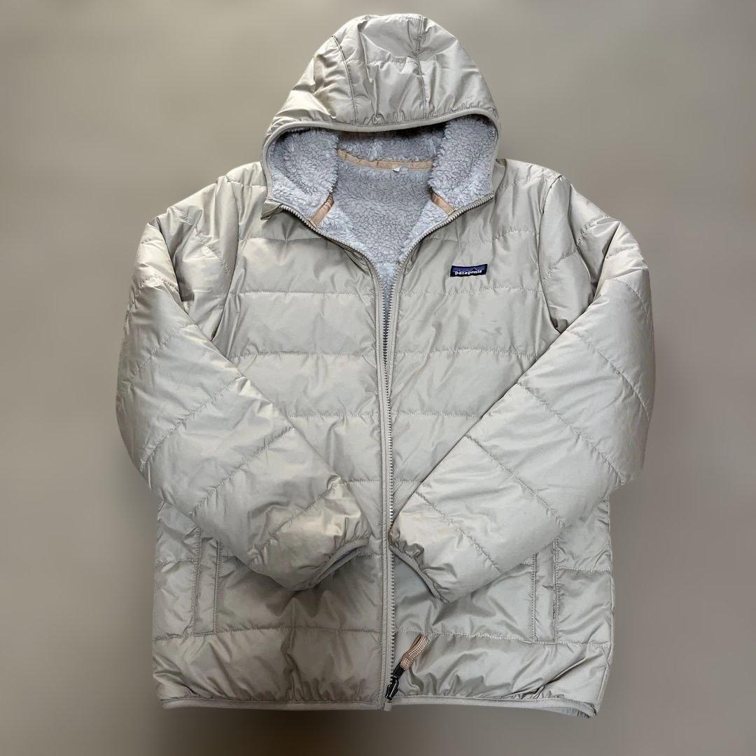 patagonia フード付きキルティングジャケット