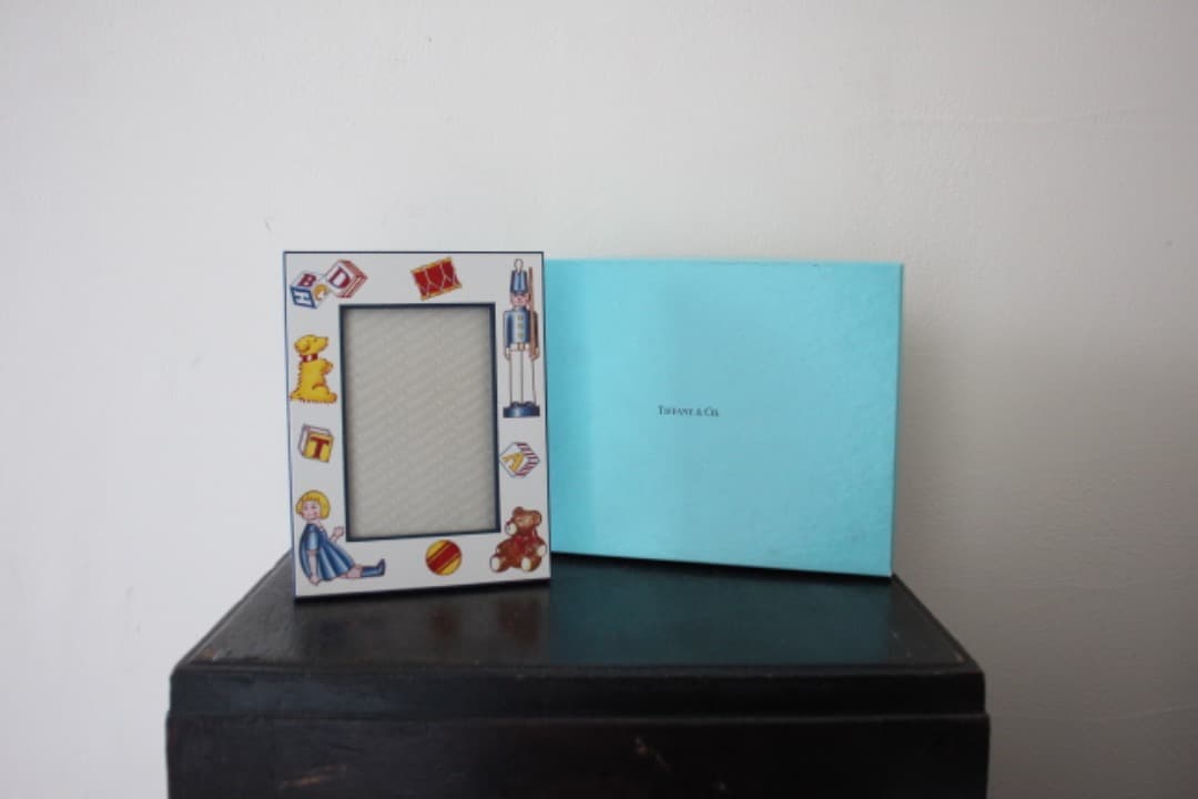 未使用・箱入　Tiffany&Co　ティファニー　キッズ　フォトフレーム
