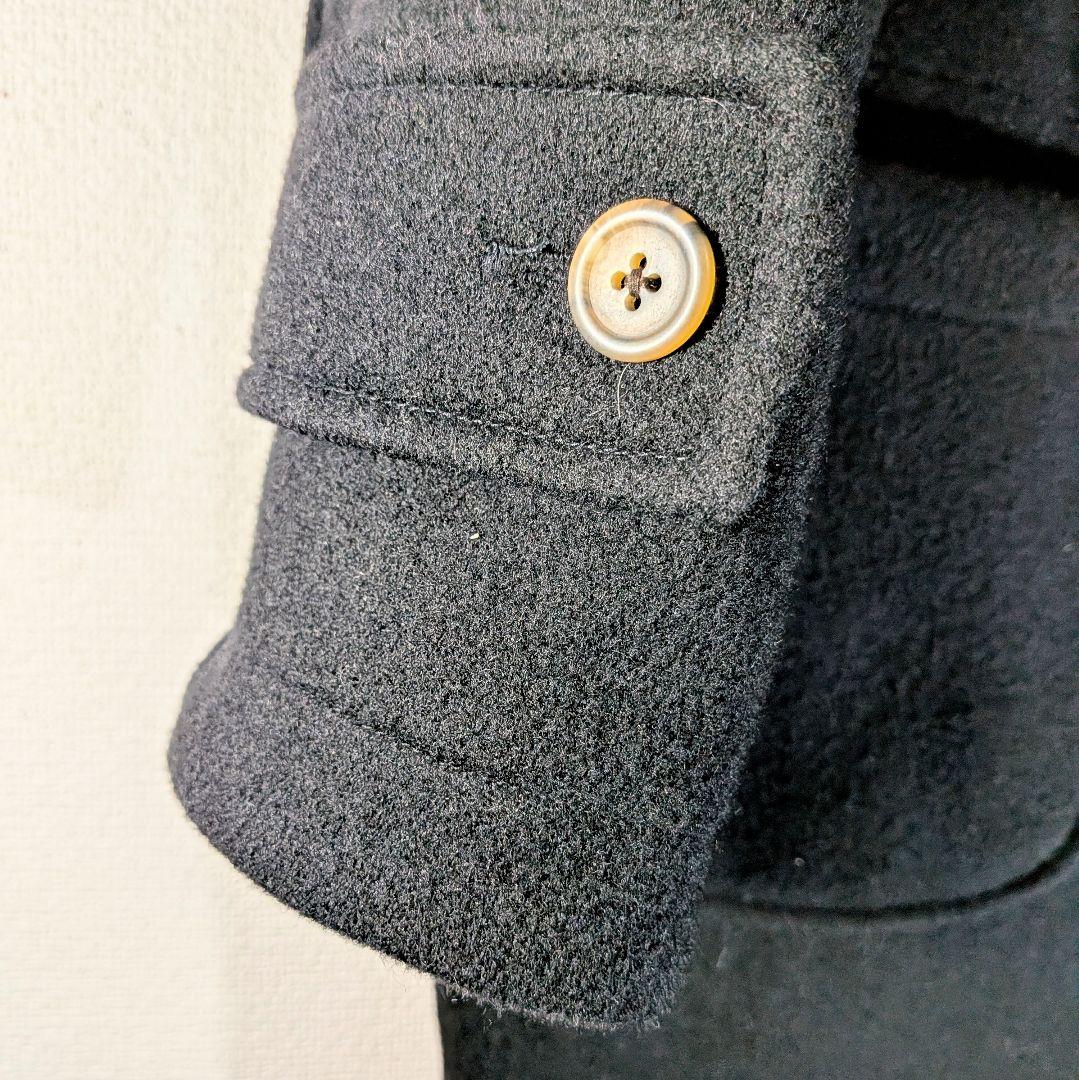 極美品　ヴィンテージ　ラルフローレン　USA製　ダッフルコート　ウール　黒　S