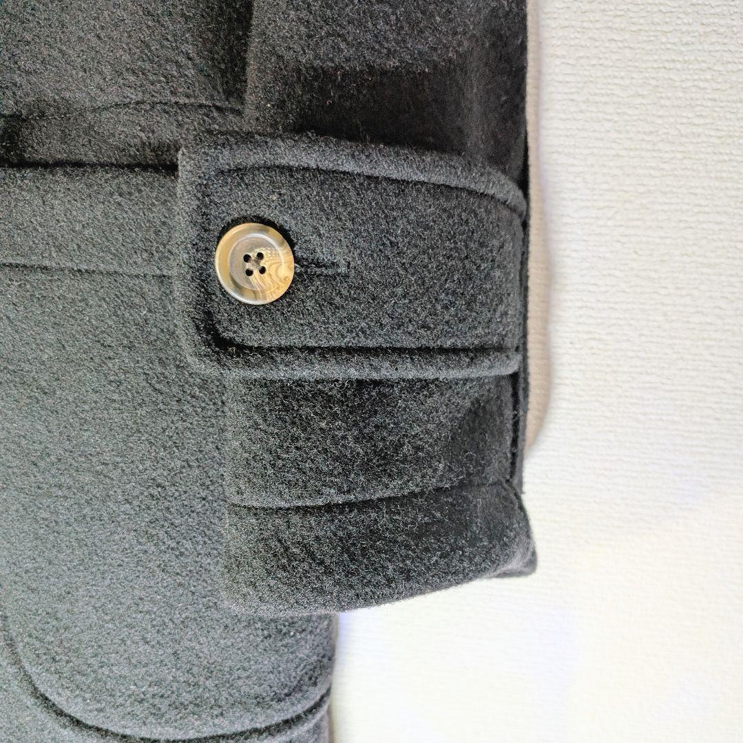 極美品　ヴィンテージ　ラルフローレン　USA製　ダッフルコート　ウール　黒　S