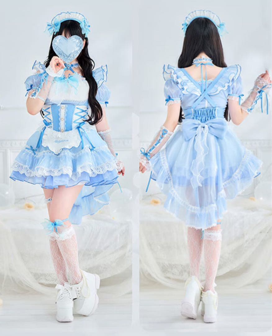 コスプレ Malymoon -魔法少女-トゥインクルシフォンキャンディメイド