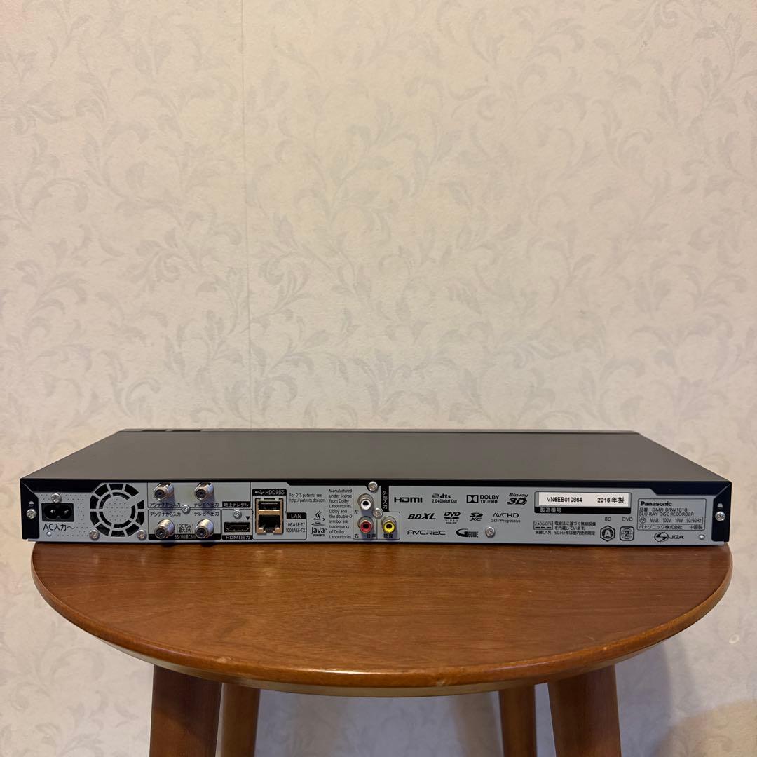 Panasonic DMR-BRW1010 ブルーレイレコーダー　元箱あり