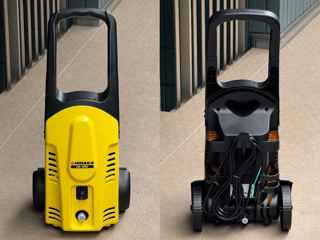 1回使用のみ HIDAKA HK-1890 ヒダカ 高圧洗浄機 50Hz 東日本