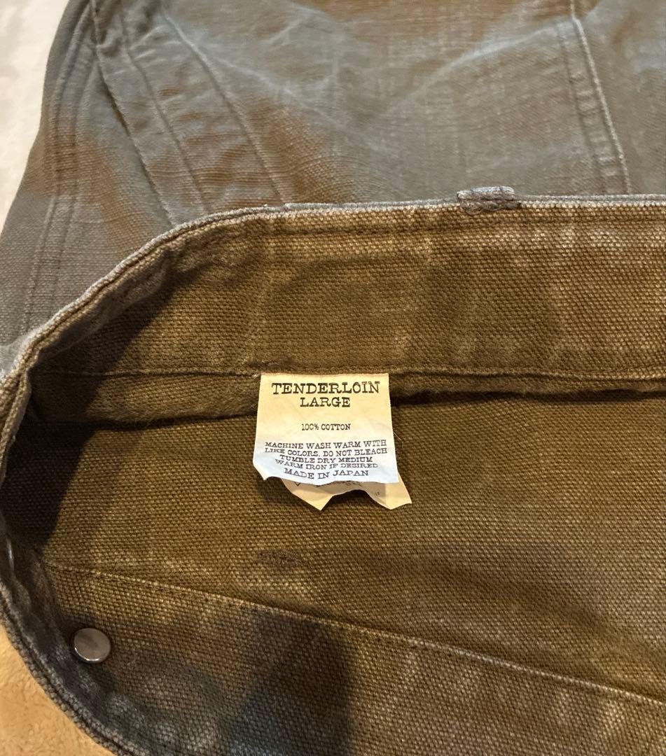パンツ TENDERLOIN DUCK PNT olive L