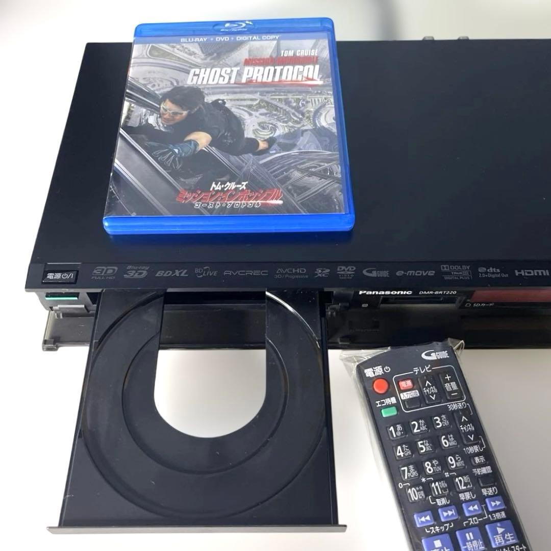 『Panasonic 美品 』ブルーレイディスクレコーダー　DMR-BRT220
