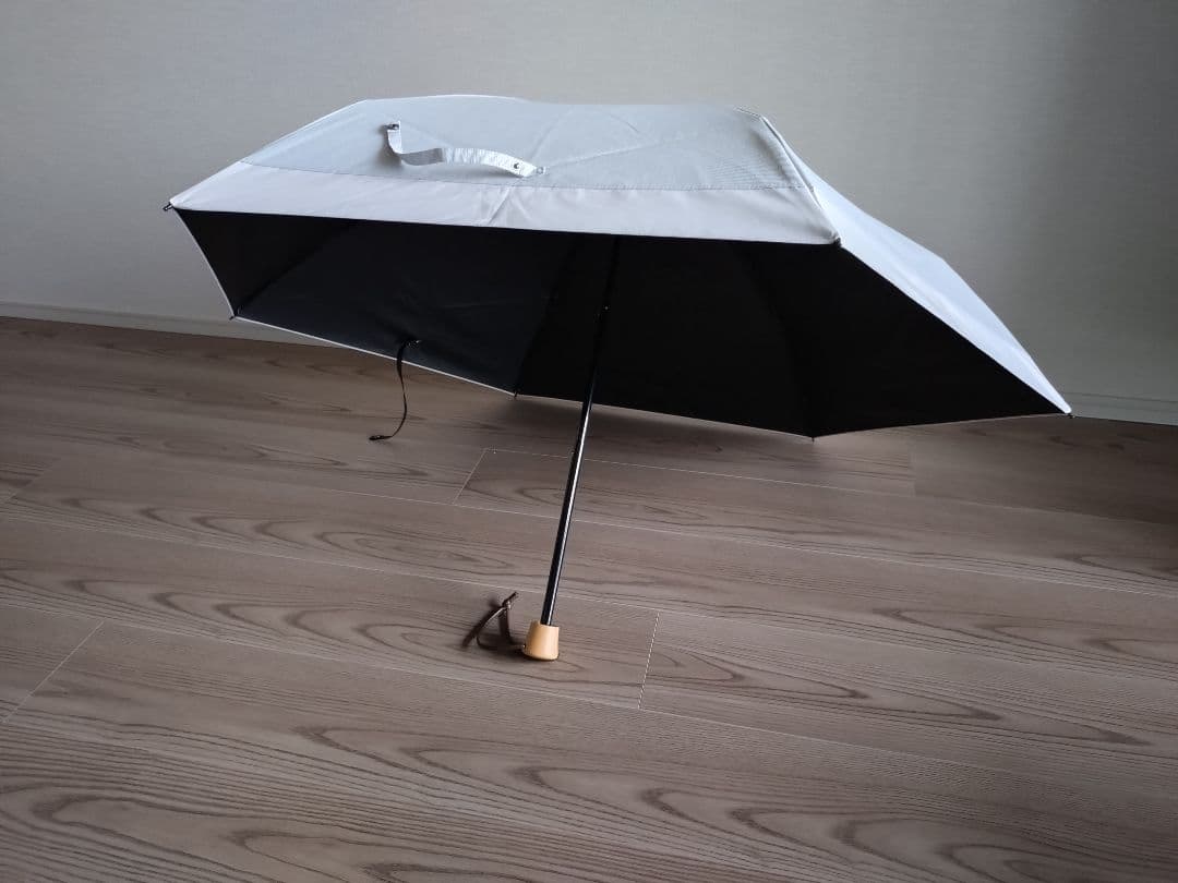 SUN BARRIER 100 折りたたみ日傘 グレー