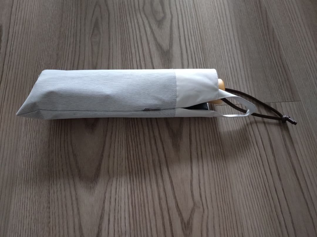 SUN BARRIER 100 折りたたみ日傘 グレー