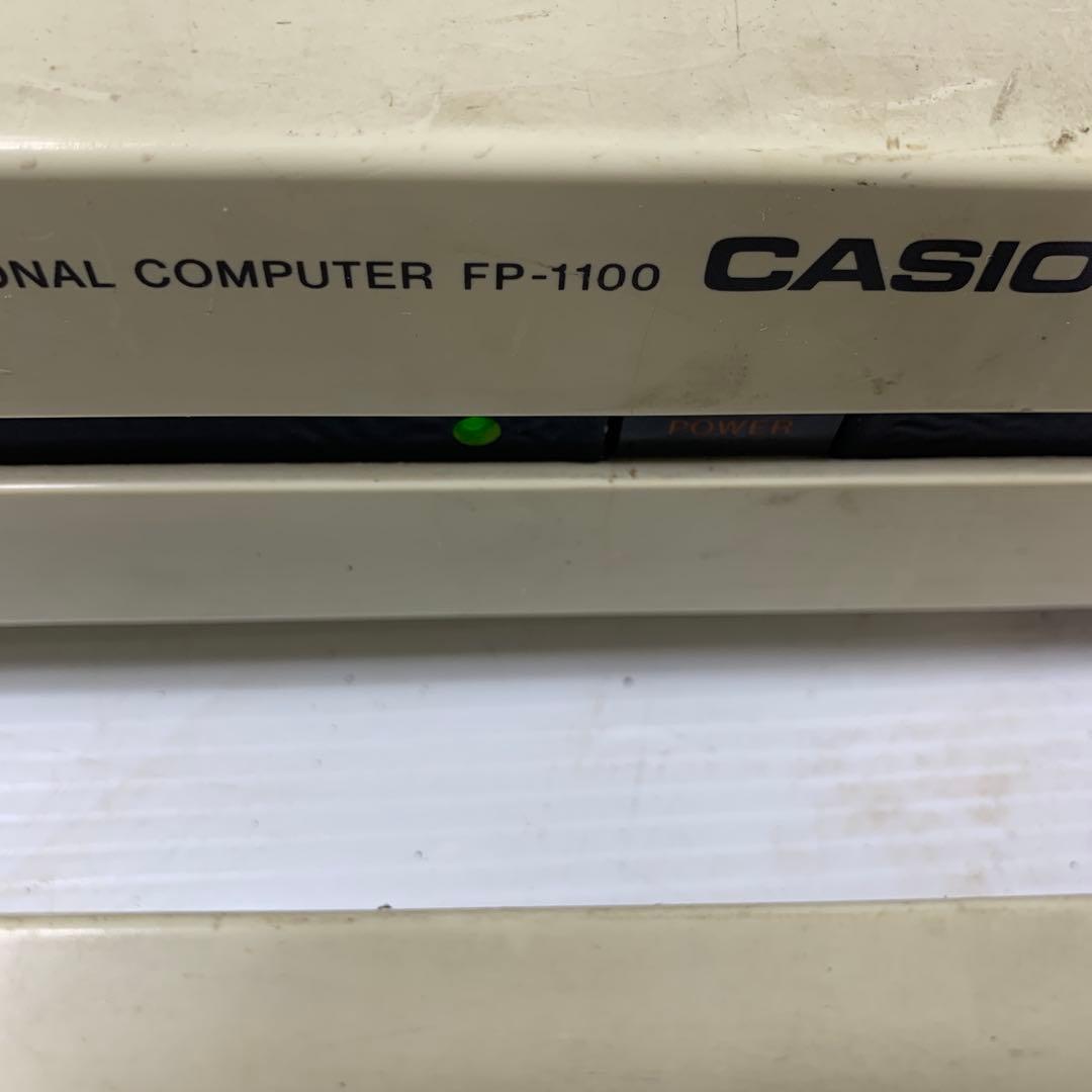希少レアCASIO FP-1100 デスクトップコンピュータ