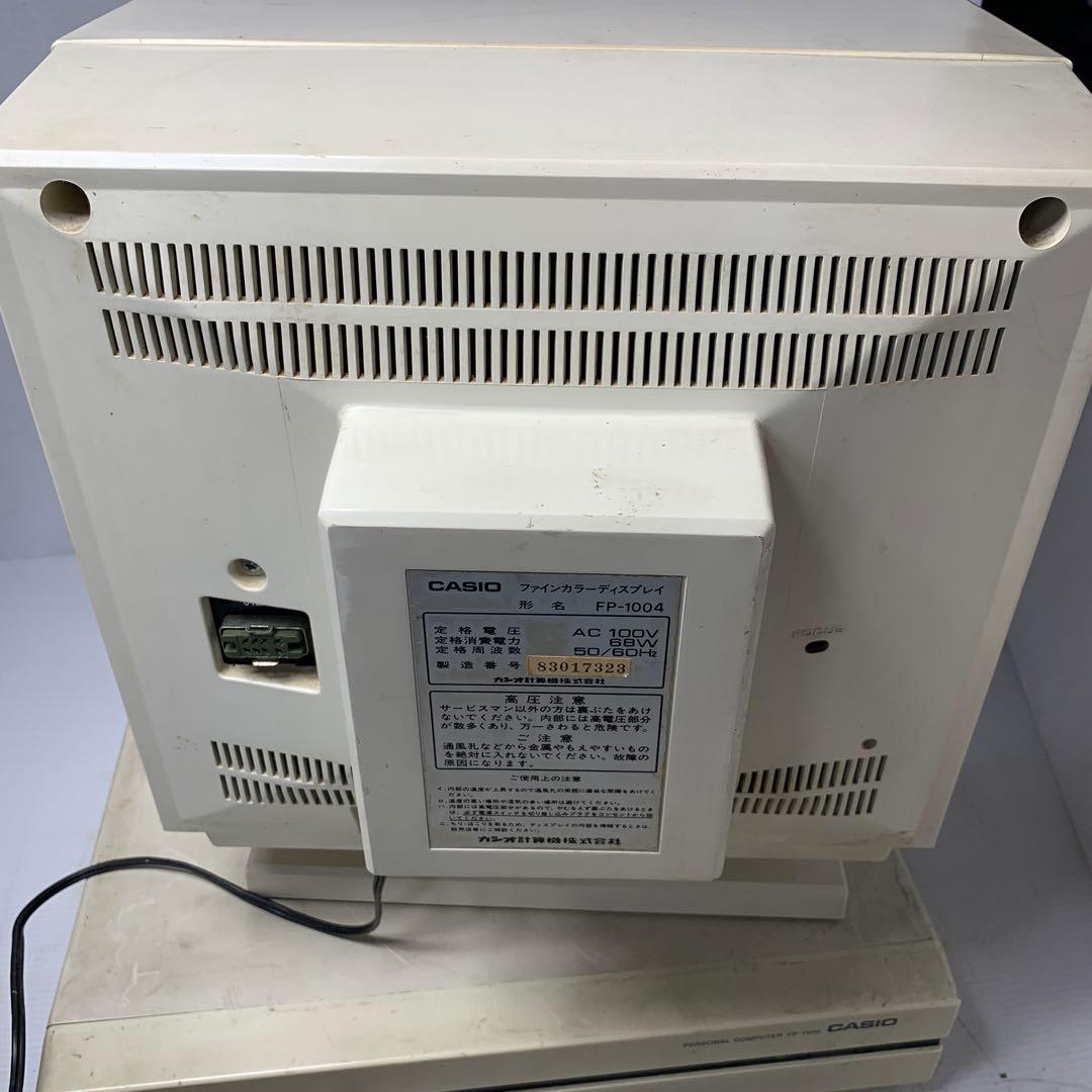 希少レアCASIO FP-1100 デスクトップコンピュータ