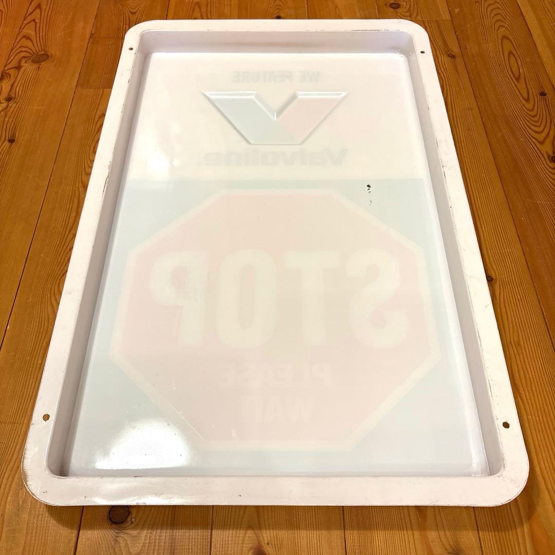 USA Valvoline ガソリン　STOP 看板　ロードサイン　ガレージ