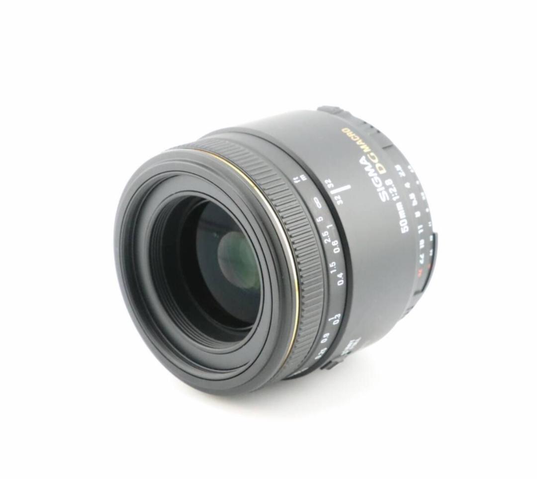【美品】シグマ SIGMA MACRO 50mm F2.8 DG EX ニコン