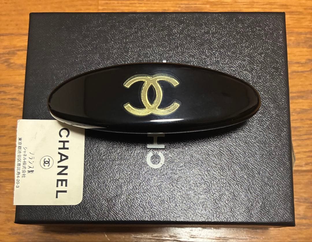 シャネル CHANEL ココマーク バレッタ ヘアアクセサリー