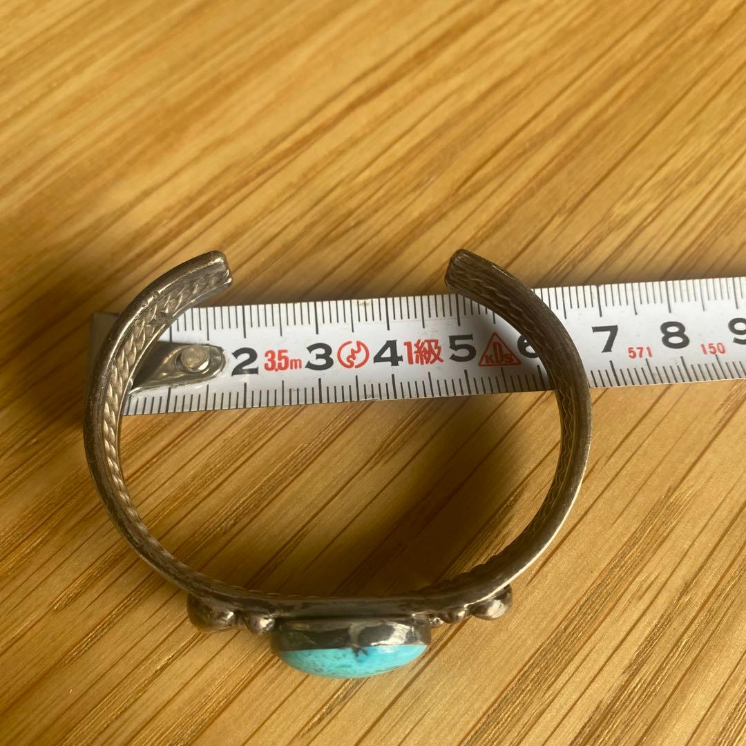 ターコイズ＆シルバーバングル