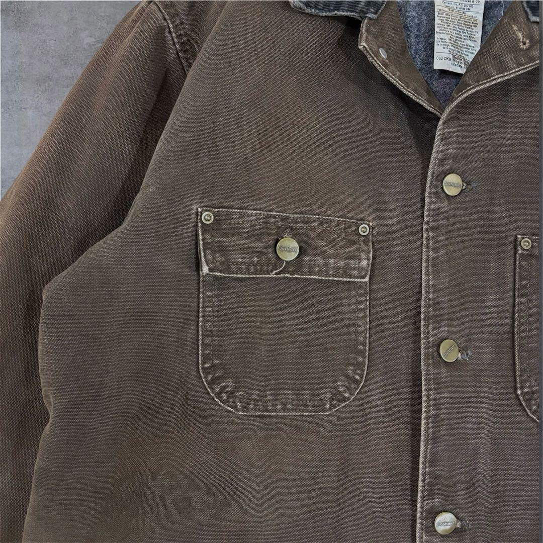 Carhartt(カーハート)チョアコート カバーオール ダークブラウン USA