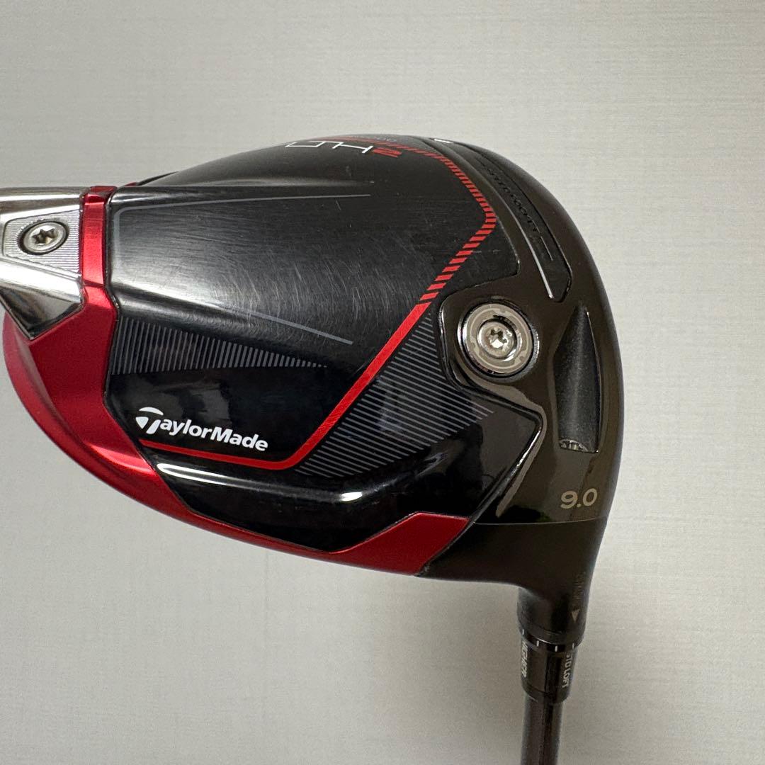 ステルス2 9.0° ドライバー 純正シャフト フレックスS ヘッドカバー付