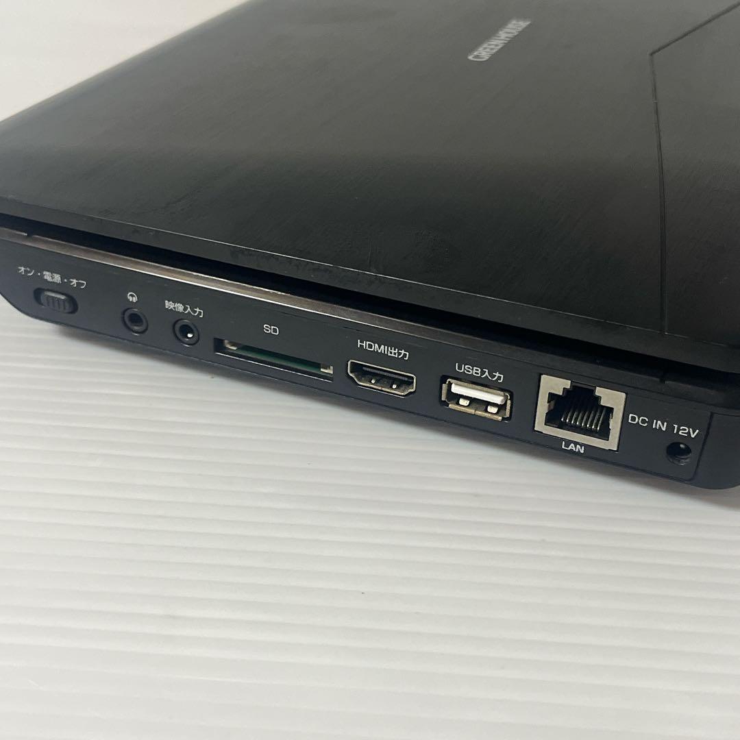 GreenHouse ポータブルBlu-rayプレーヤー 11N1PBD