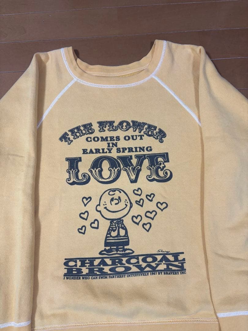 Vintage Peanuts製　 チャーリーブラウン　60sスウェット