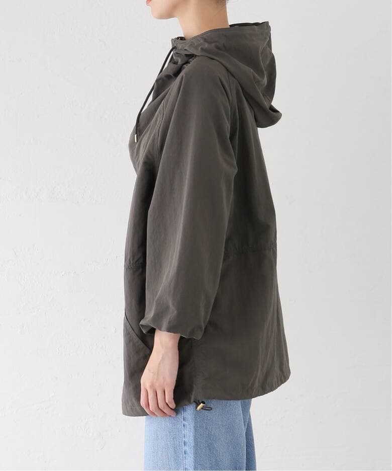 REMIRELIEF レミレリーフ ナイロン ジップ フード ブルゾン パーカー