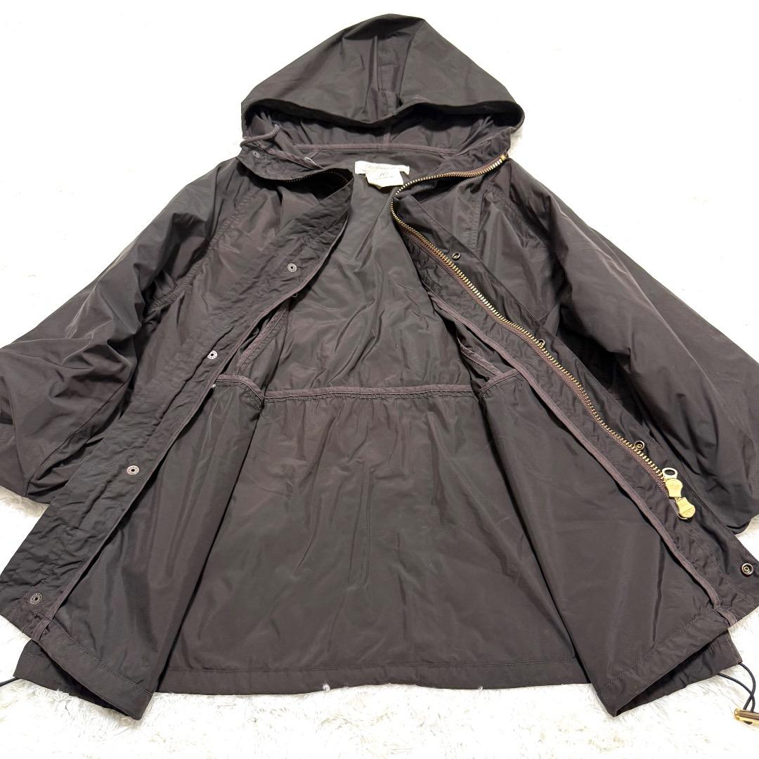 REMIRELIEF レミレリーフ ナイロン ジップ フード ブルゾン パーカー