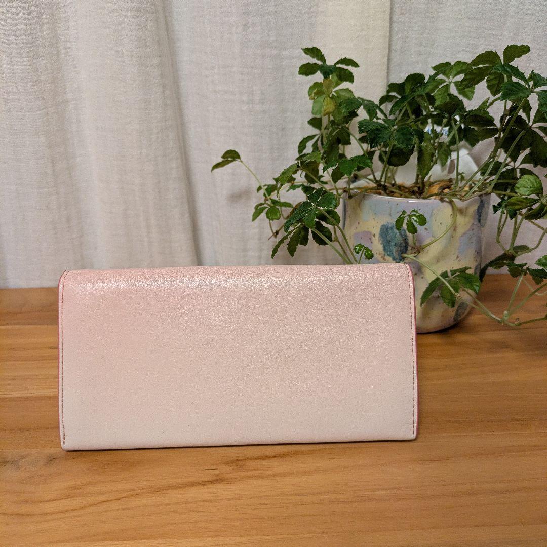 【MOTHERHOUSE】ソフト エッジ ロング ウォレット サクラ