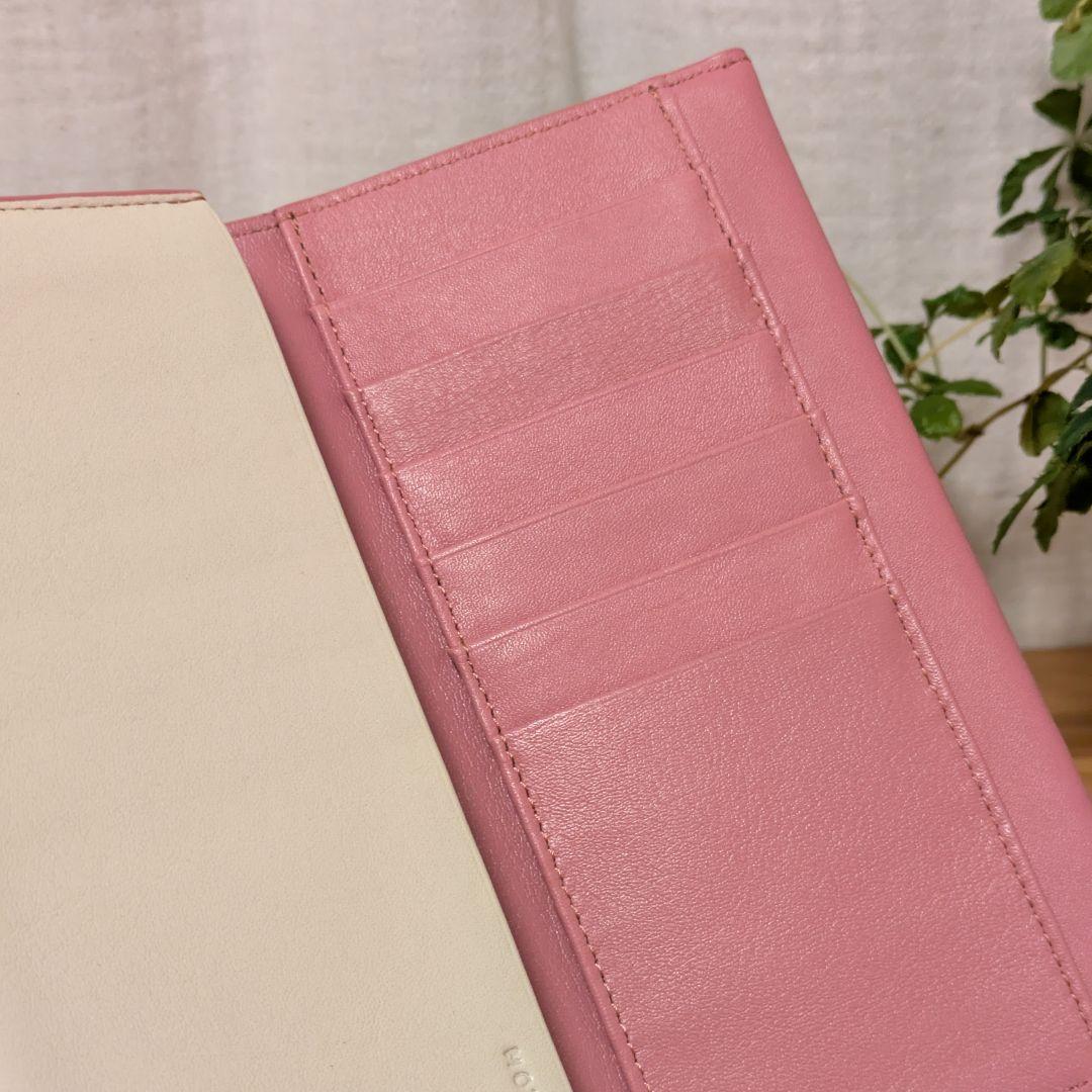 【MOTHERHOUSE】ソフト エッジ ロング ウォレット サクラ