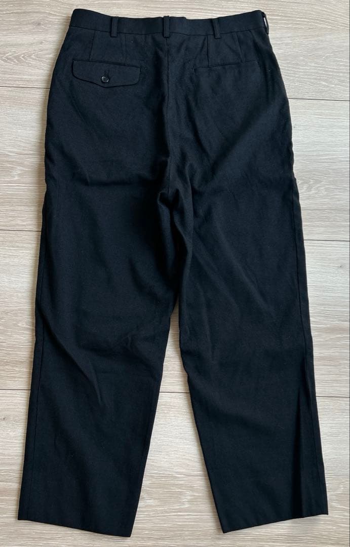 COMME des GARCONS HOMME ワイドテーパードスラックス S