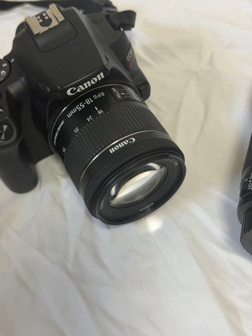 値下げしましたCanon 一眼カメラ EOS KISS X10レンズ2本付き