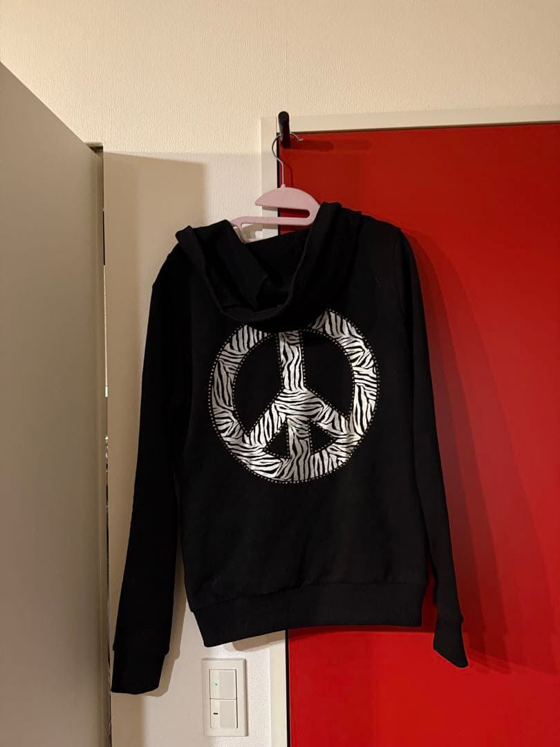 トップス IGUSA PEACE STUD HOODIE CARDIGAN