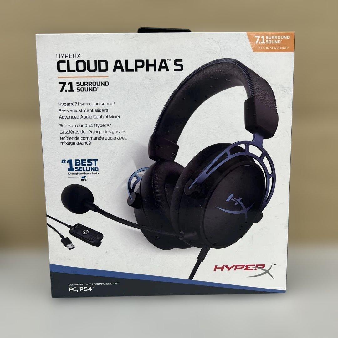 512036 HyperX Cloud Alpha S ゲーミング ブルー