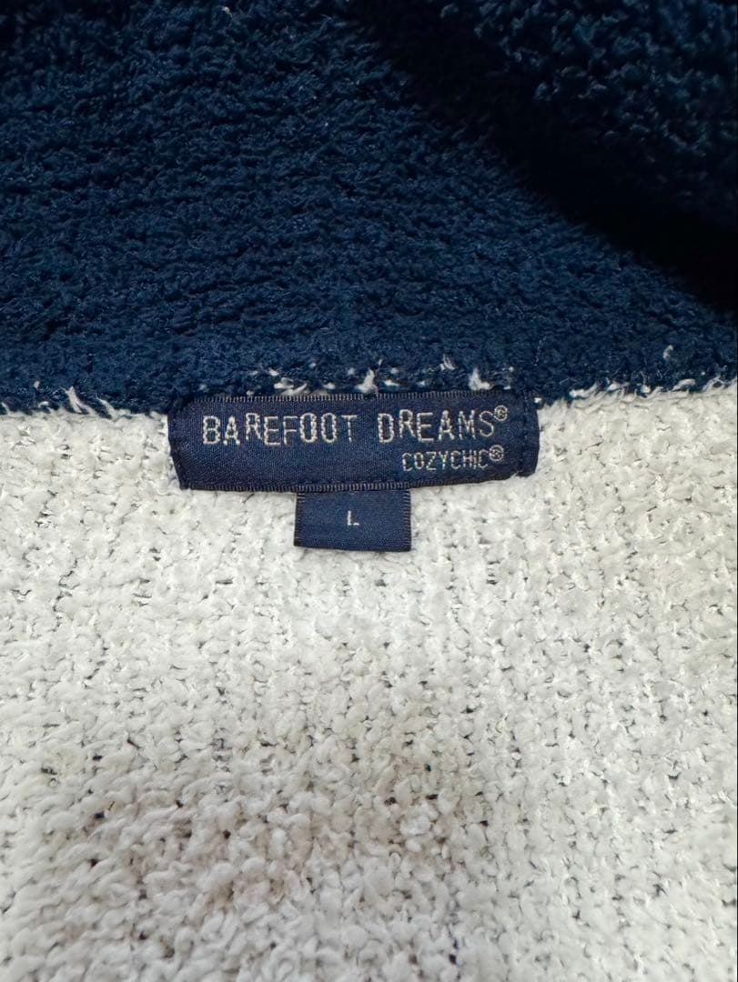 ベアフットドリームス　ジップアップニットカーディガン　ネイティブ柄