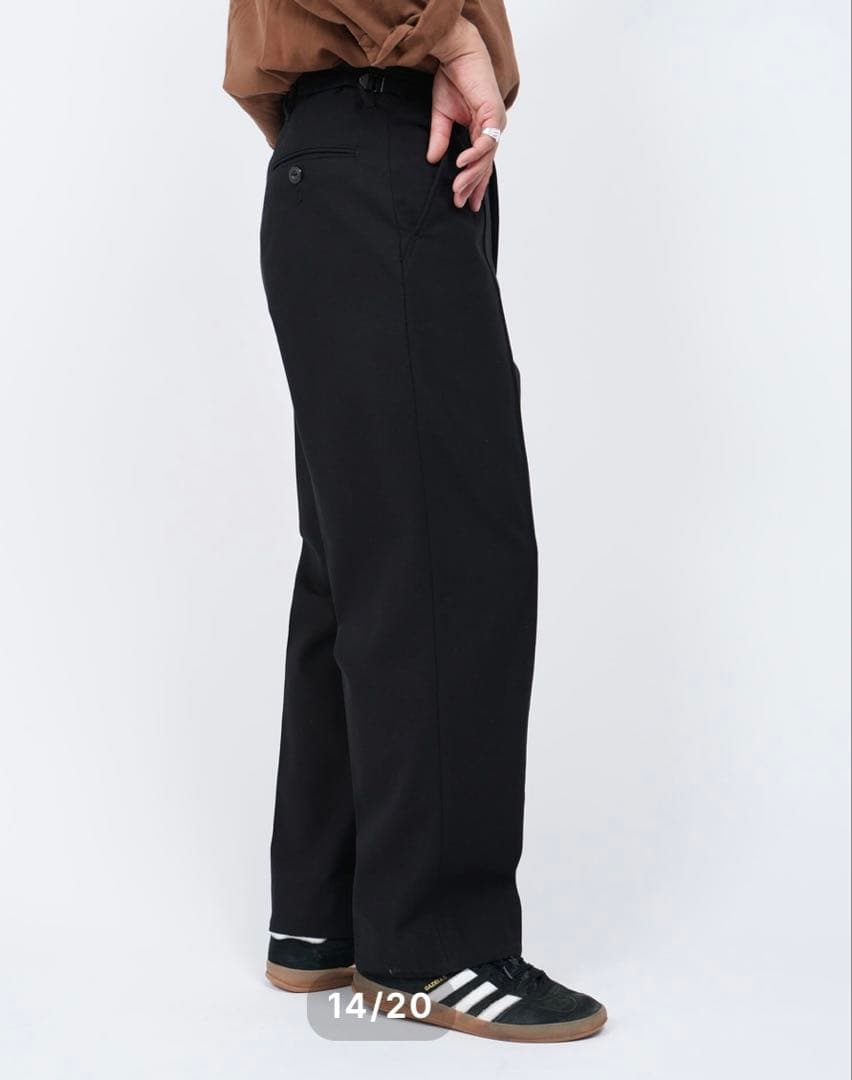 パンツ OVY Gabardine Barrack Dress Trousers XL