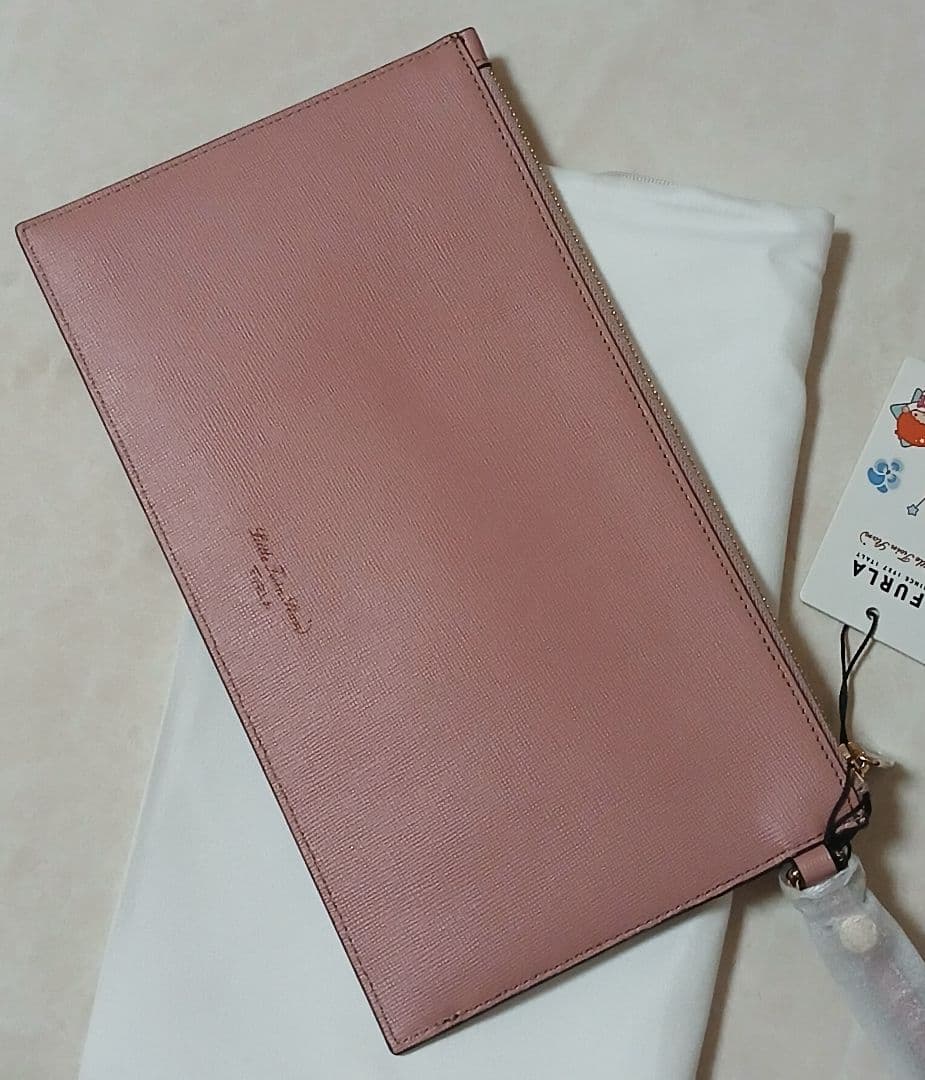 FURLA フルラ リトルツインスターズ コレクション レザー クラッチバッグ