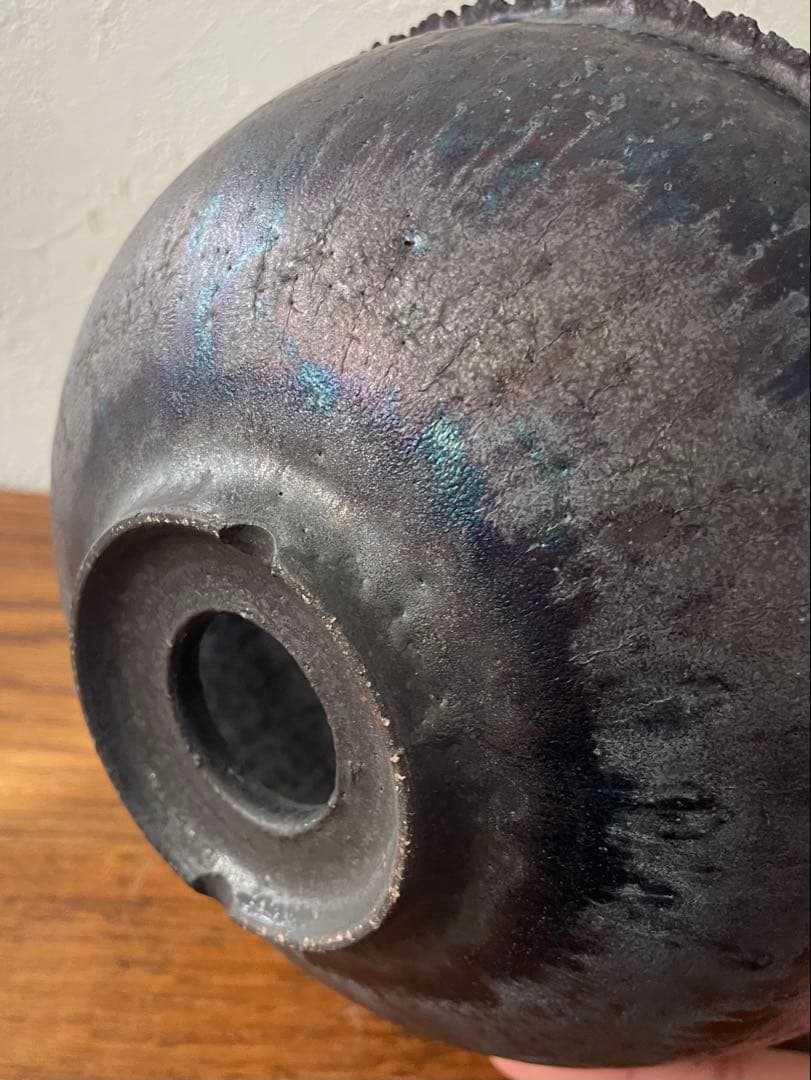 新品未使用 細川政己 陶器鉢 y鉢