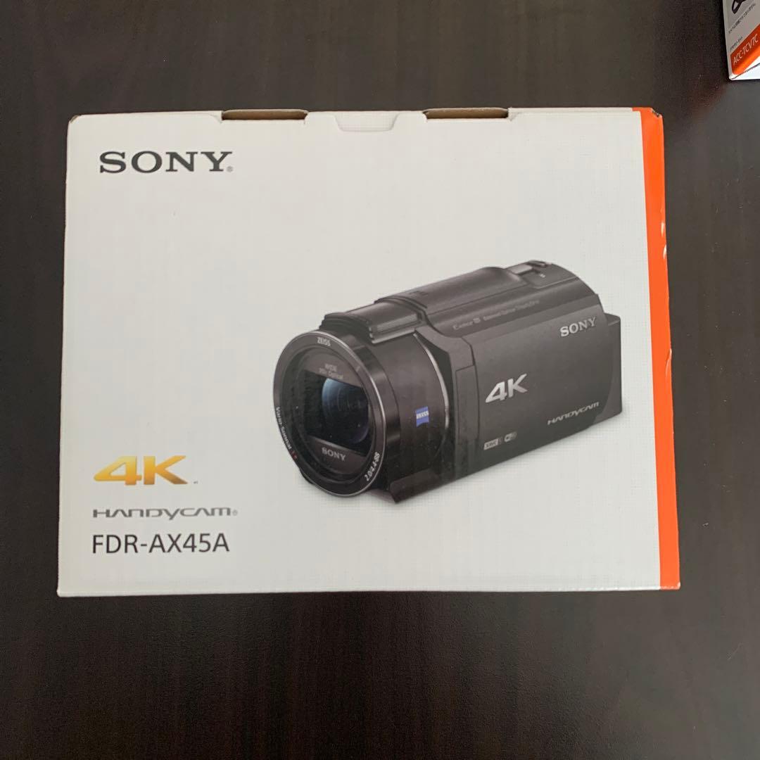 新品未使用 SONY ビデオカメラ FDR-AX45A アクセサリーキット付