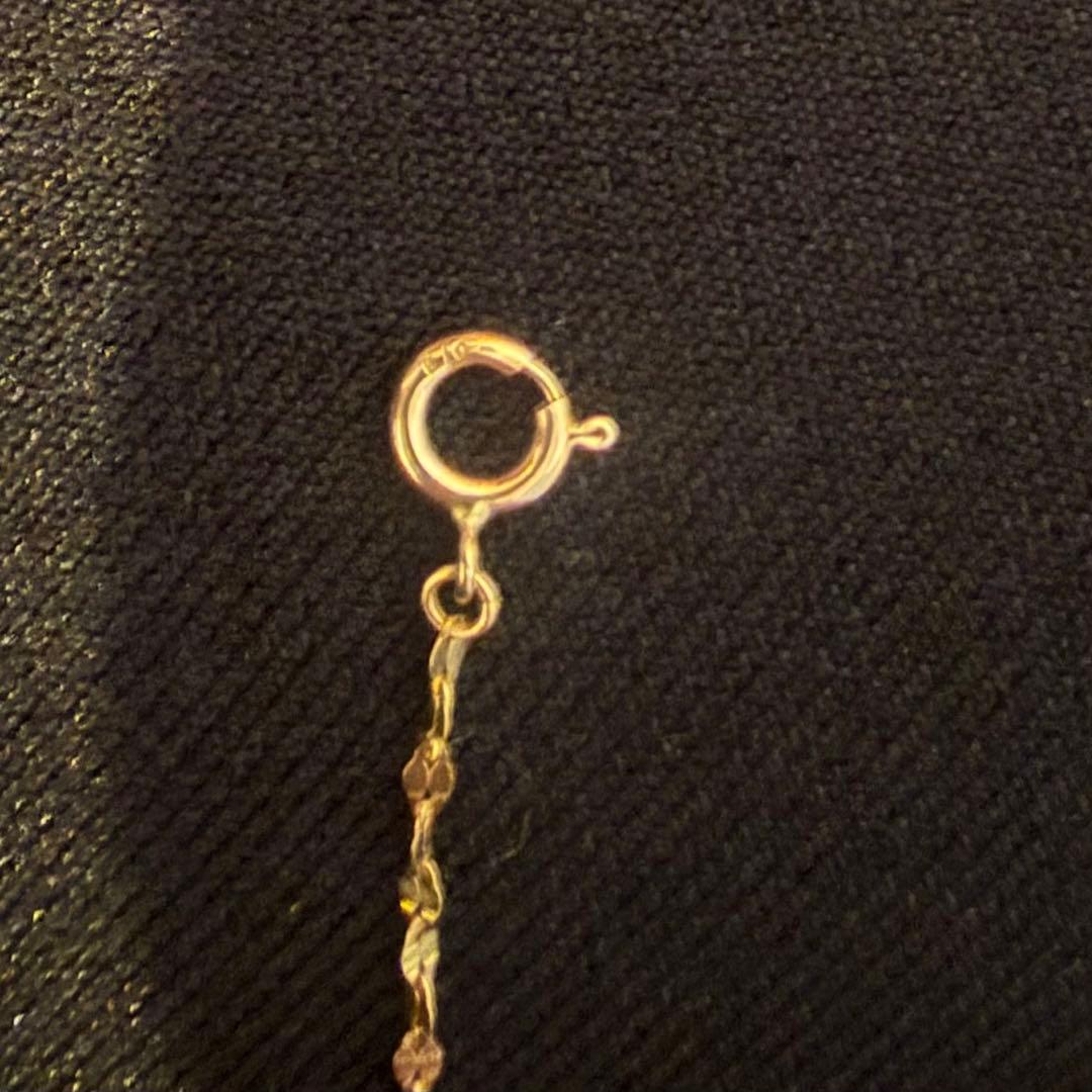 K10ゴールドチェーンネックレス　イエローゴールド10金素材