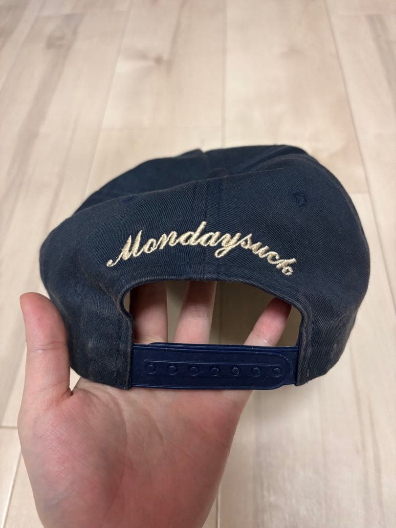 ☆りさん専用☆ MondaySuck キャップ ネイビー