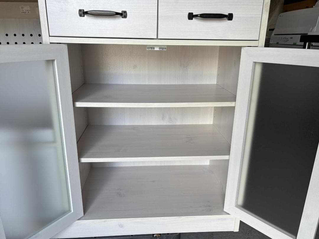 おしゃれ北欧カウンター レンジボードLUFFY LU80-120L 幅118cm