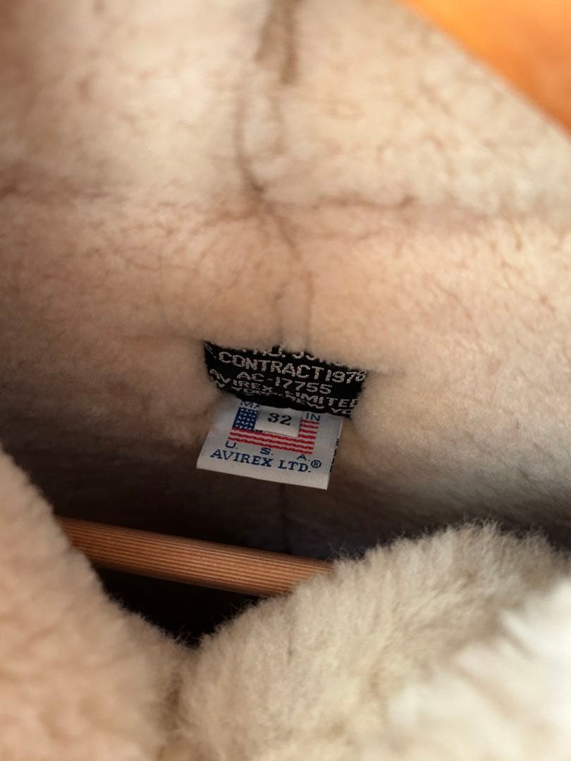 i.c.y ページ　AVIREX B-3 フライトジャケット　32サイズ
