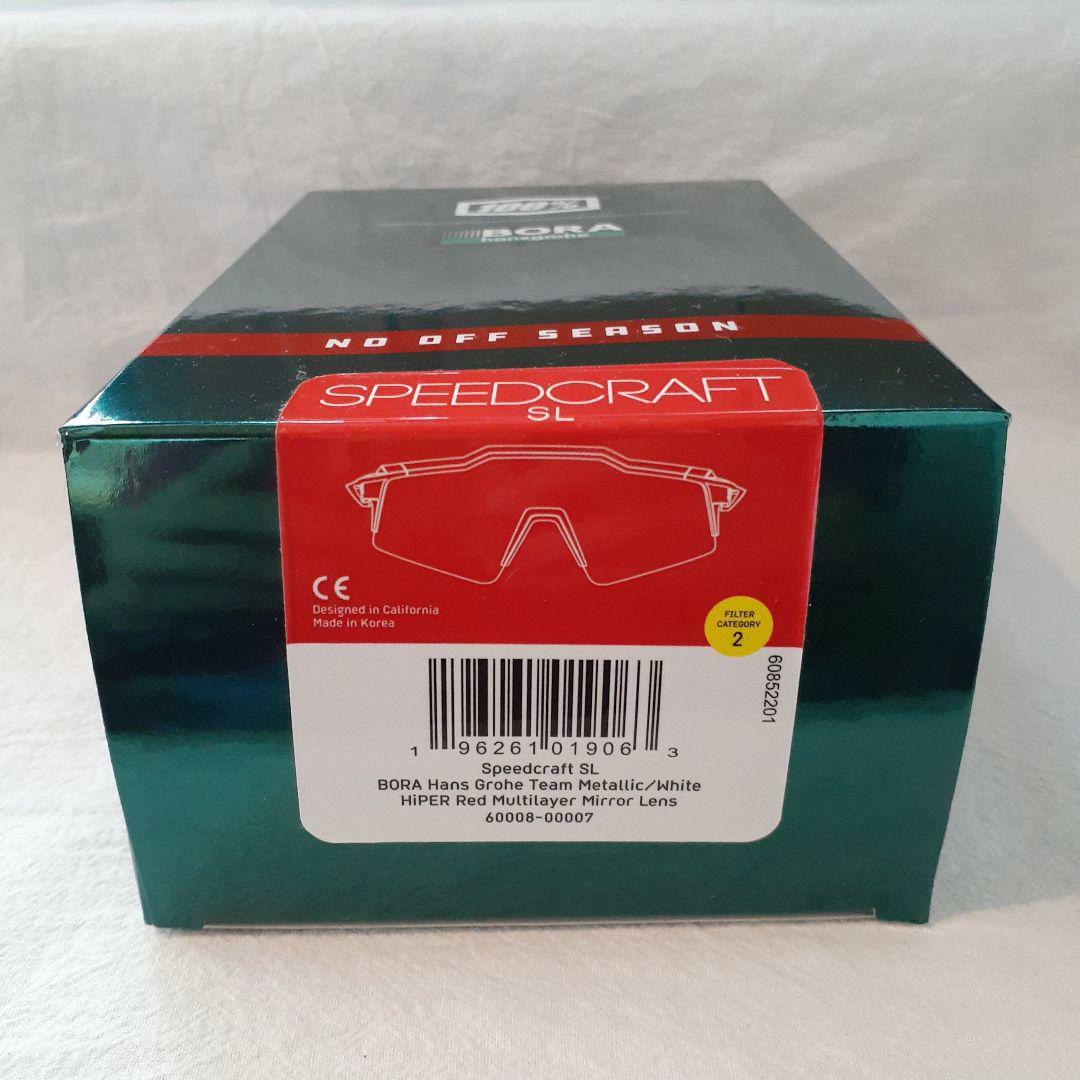 100% Speedcraft SL BORA ワンハンドレッド サングラス