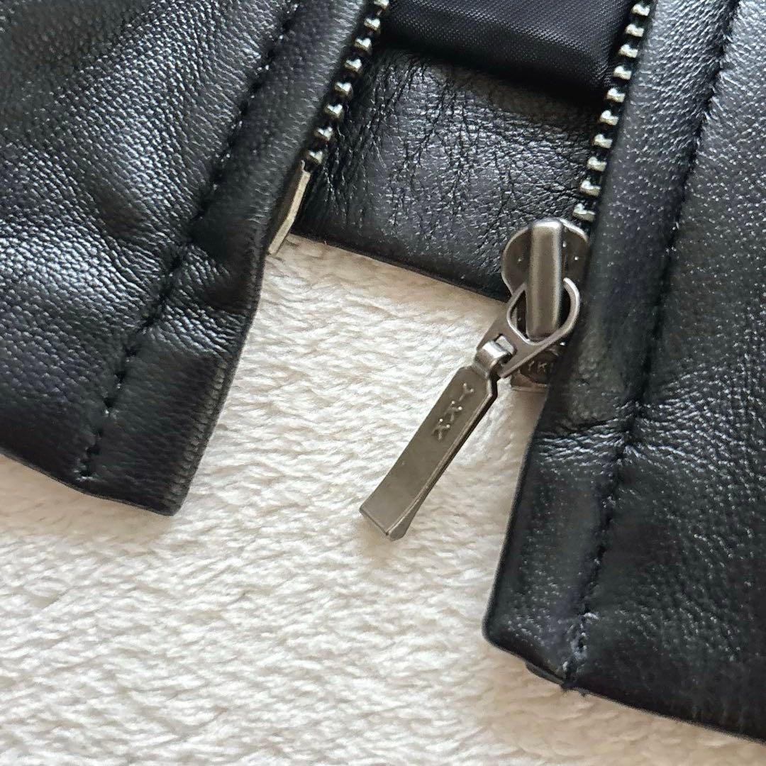 ※専用　　新品✨ANAYI アナイ ラムレザー ノーカラージャケット ライダース