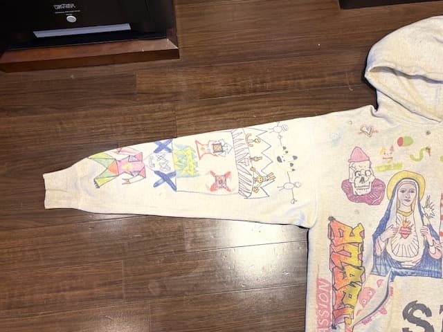 SAINT MICHAEL セントマイケル 21SS Hoodie XL 中古