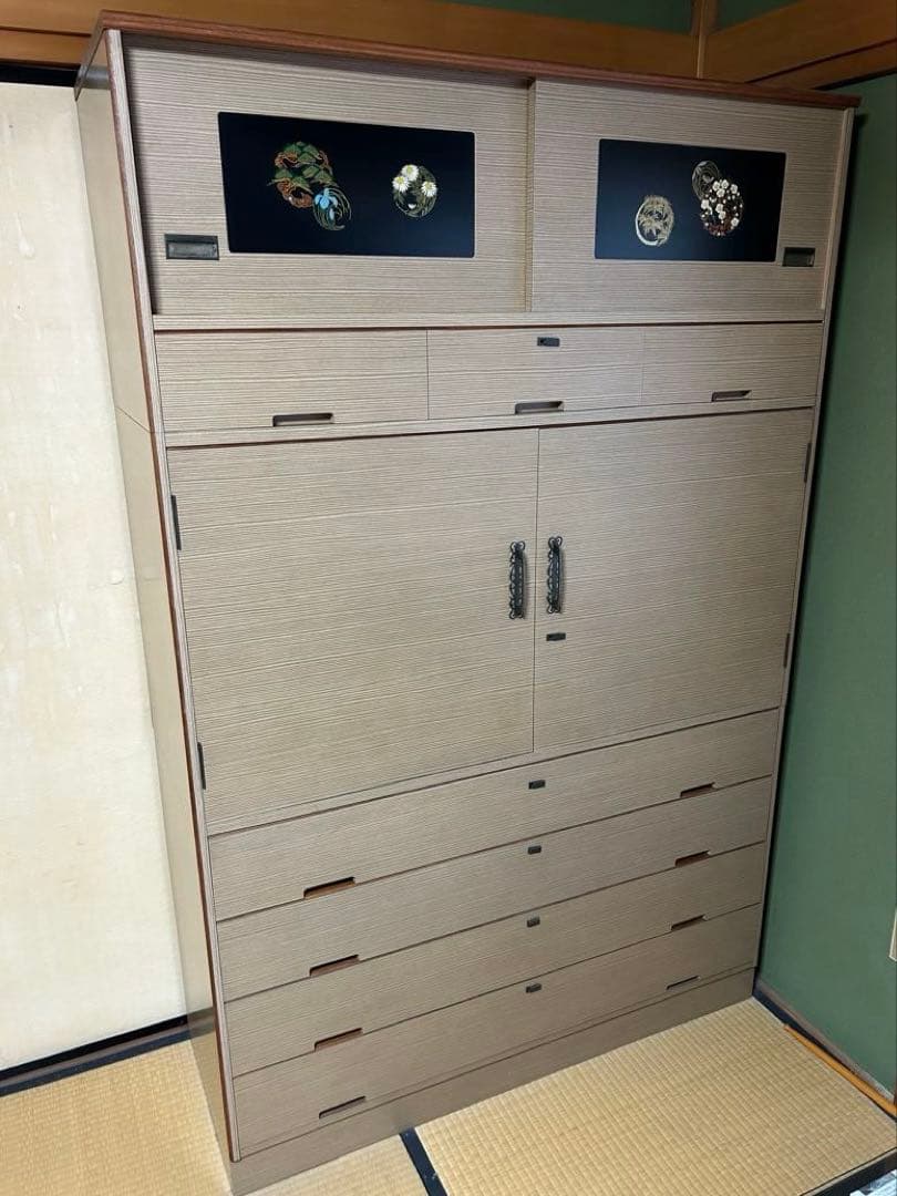 桐箪笥 着物用(送料込み)