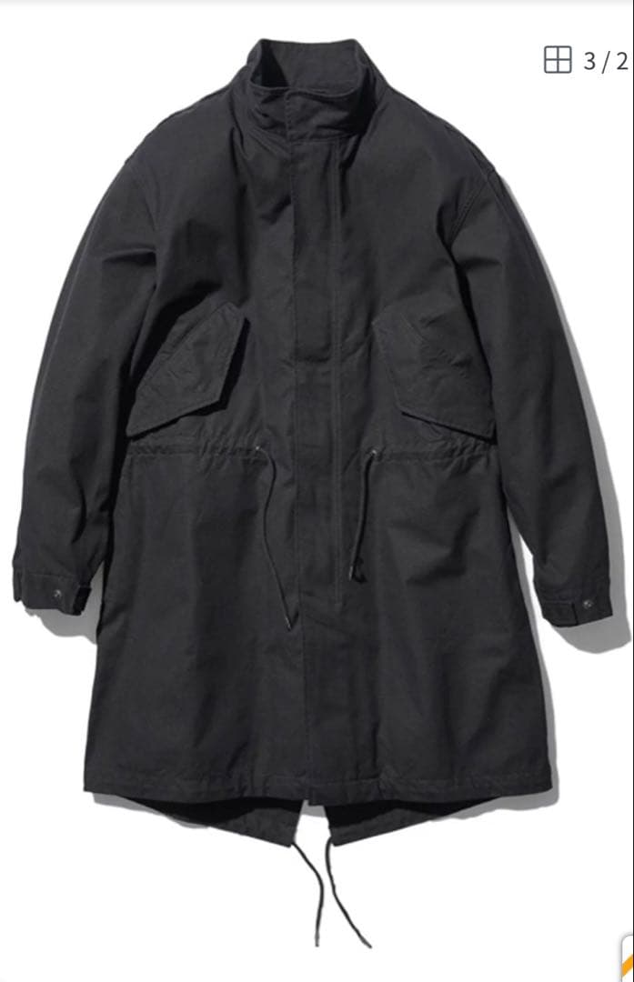  peak TAKIBI spec モッズコート S ブラック