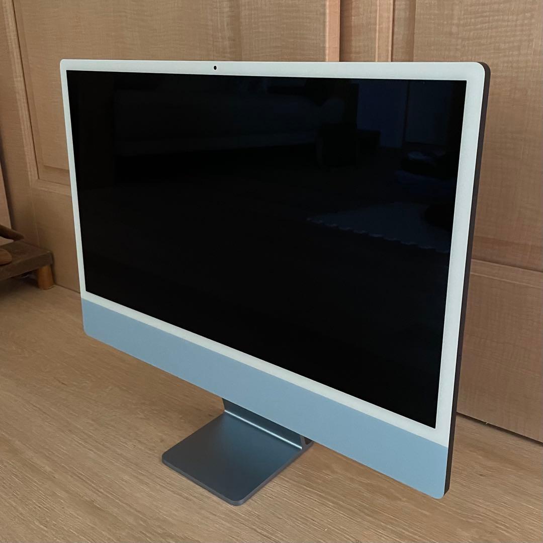 Apple iMac 24-inch M1 2021 ブルー 8G/256G
