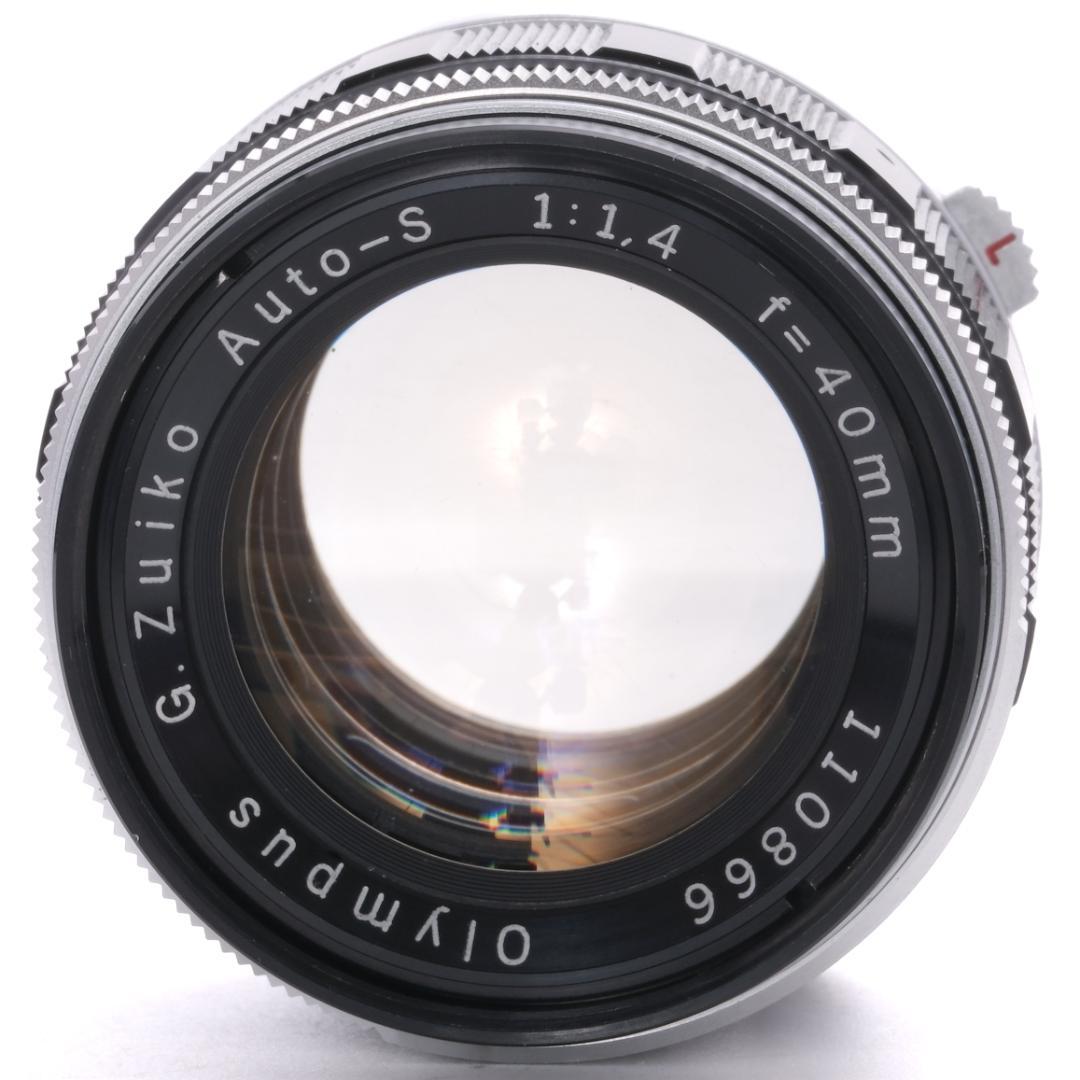 フィルムカメラ Olympus G.Zuiko Auto-S 40mm F1.4