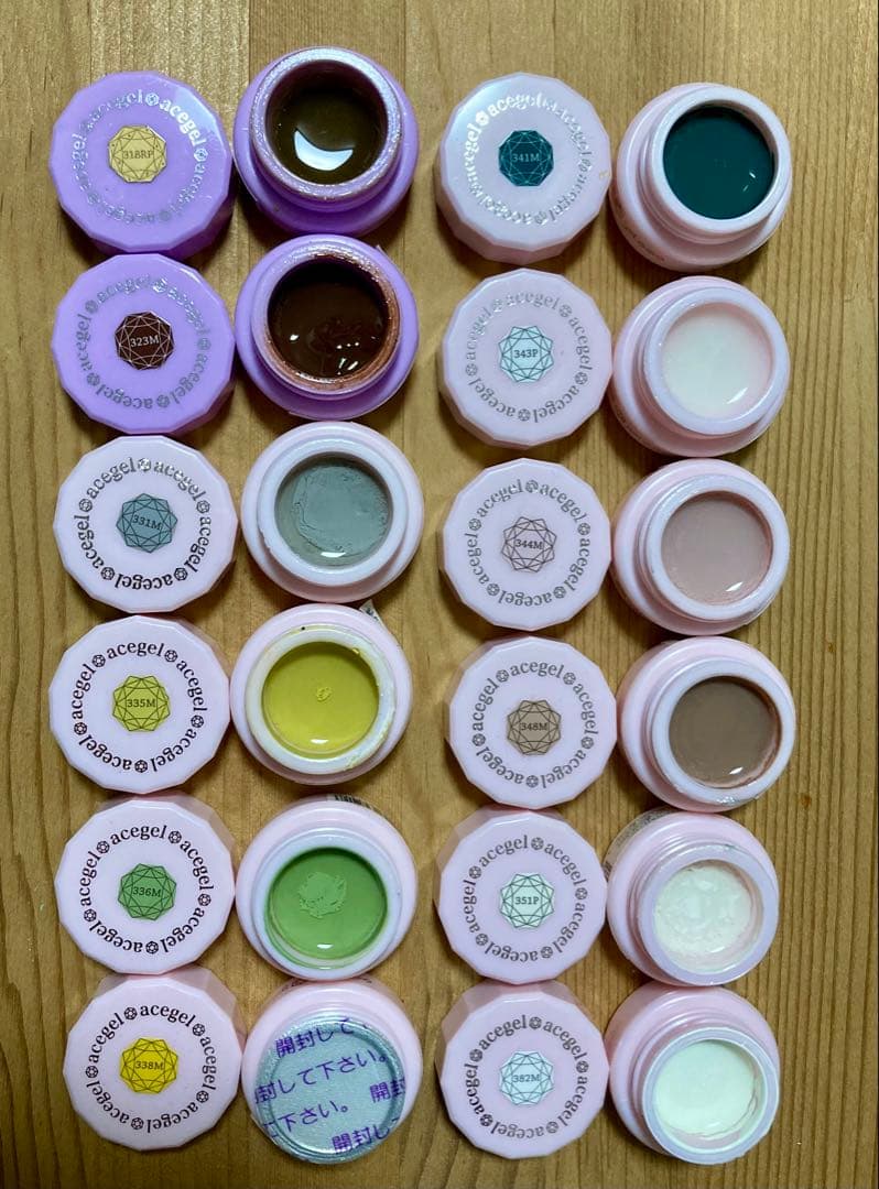 エースジェルセット 102色 ベースジェル2