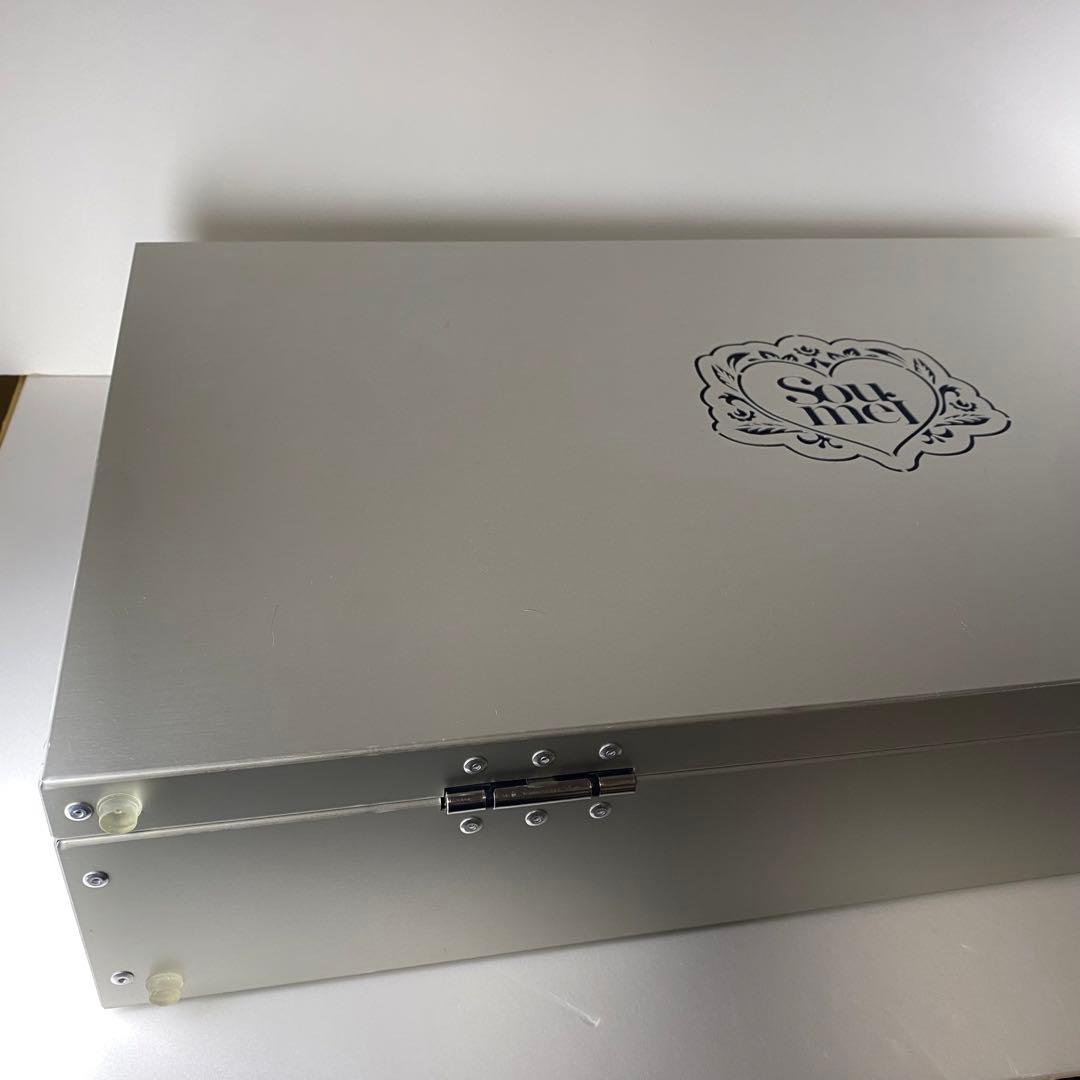 ソウメイ　アタッシュケース　ル　セクストゥール　レッド　ブラック　シルバー