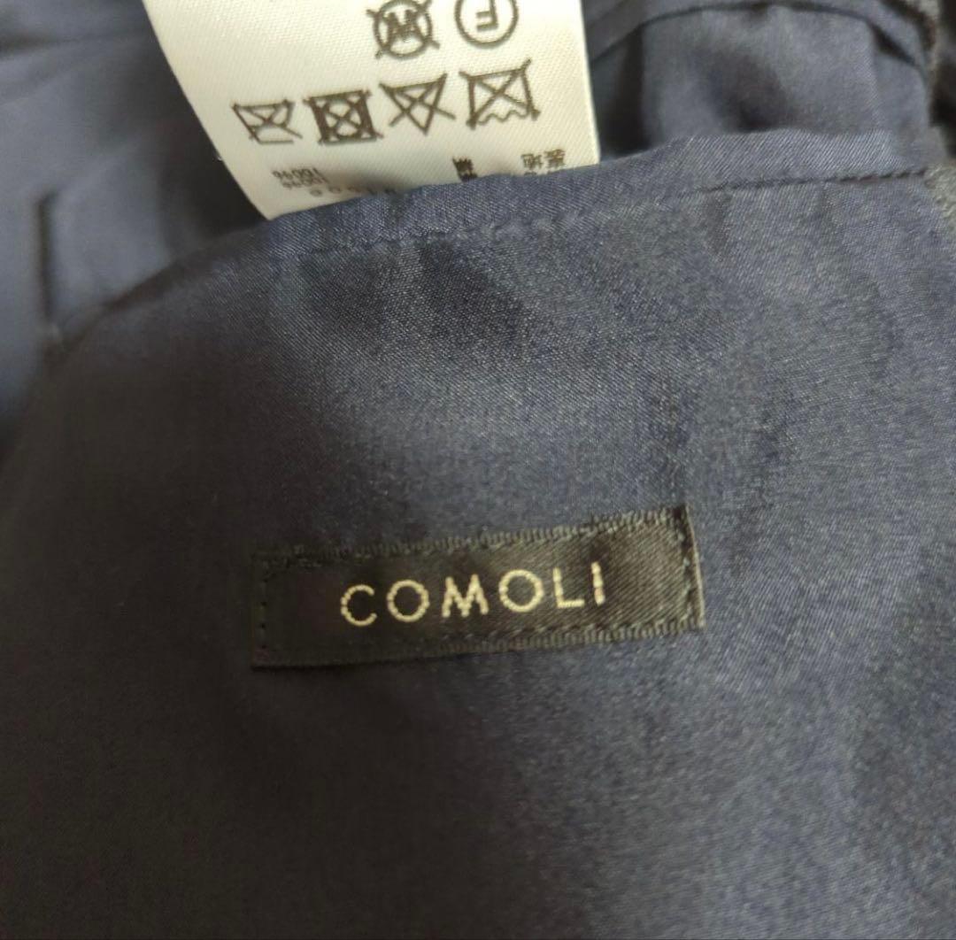 COMOLI 21AW シルク　別珍　スタンドカラー　ジャケット Size 3