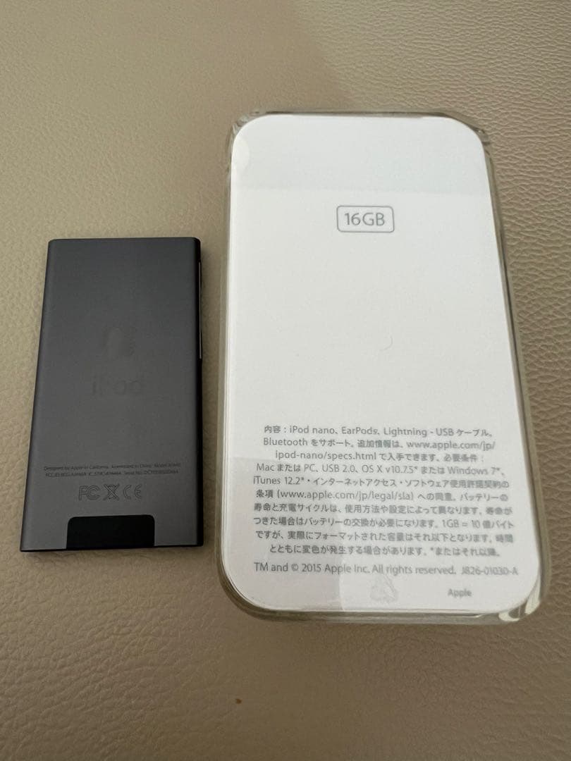 Apple iPod nano 動作確認済みOK ケース付き